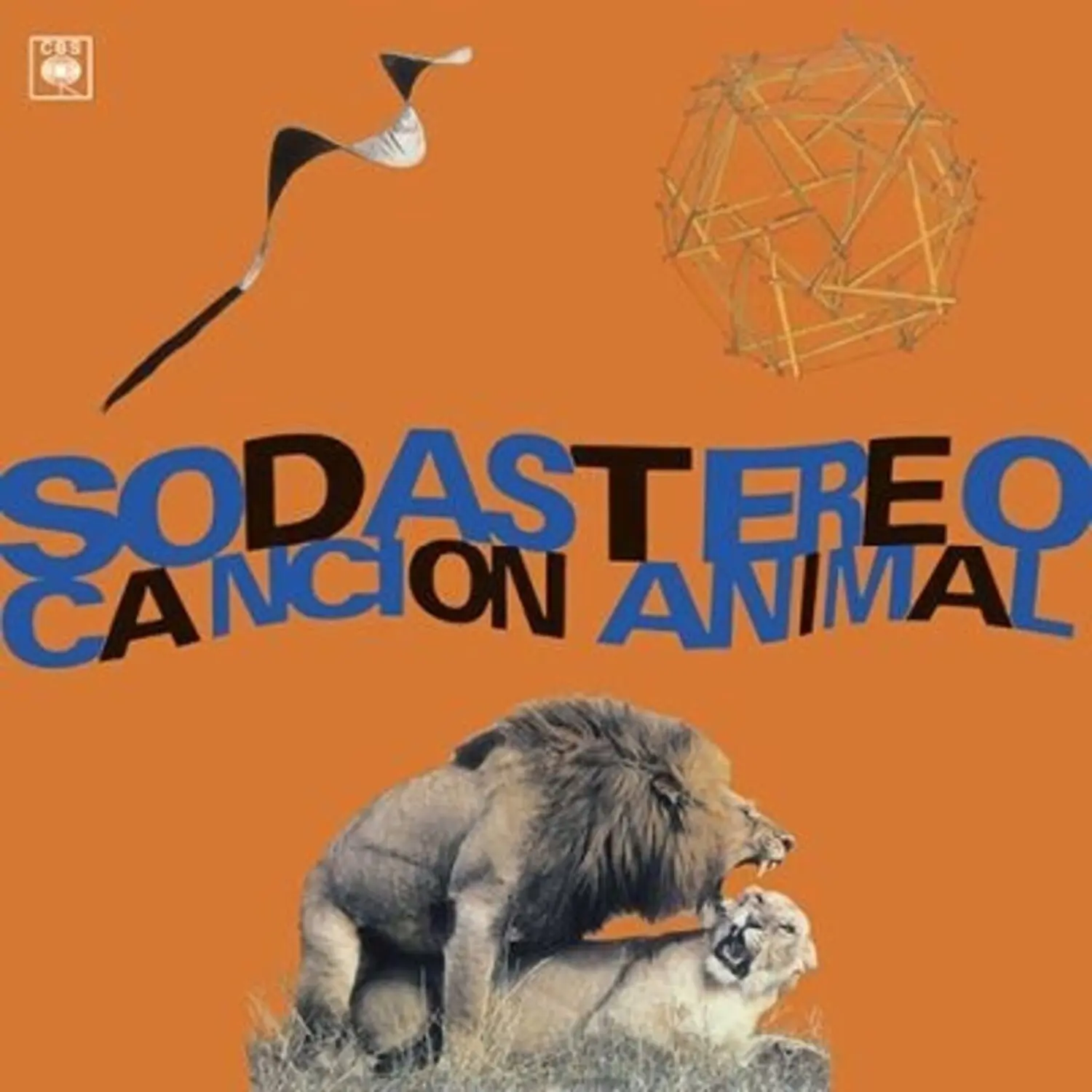 Soda Stereo - Cancion Animal - Limited Clear Vinyl  [VINYL RECORD - LP] Clear Vinyl, Ltd Ed, Argentina - Import