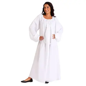 White Renaissance Chemise Costume for Women