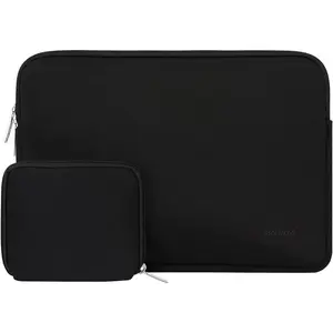 Laptop Case 16 inch, 1515.6 inch Laptop Sleeve Bag Compatible with MacBook 16 inch, HP, Acer, Dell, Lenovo, ASUS Notebook, Neoprene Computer Sleeve Bag with Small Case, Black