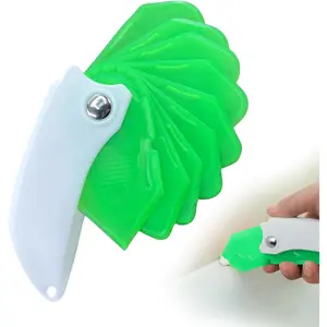 9-in-1 Caulking Tool Set – Foldable Caulk Remover Tool,Sealant Grout Finishing for Sealing Work on Edges Corners Joints