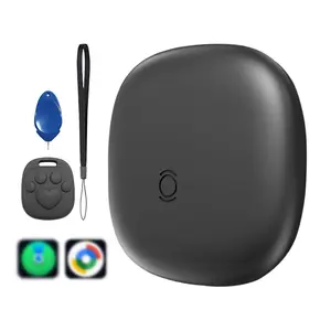 Air Tracker Tag-Smart GPS Tracker 1/2/4Pack , 1 Count Mini Locator Compatible with Android Google Find Hub & with Apple Find My, Anti-loss Alert Device, GPS Smart Device, Anti-loss Locator for Car Keys, Pet, Elderly, Wireless Positioning Tracker