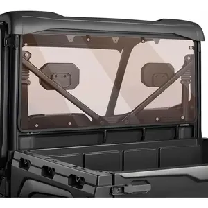StarknightMT Uforce 600 Rear Windshield UTV Tinted Back Window Compatible With 2021+ CFMOTO UForce 600 Back Windshield Clear Windscreen 250 Time Stronger Than Glass