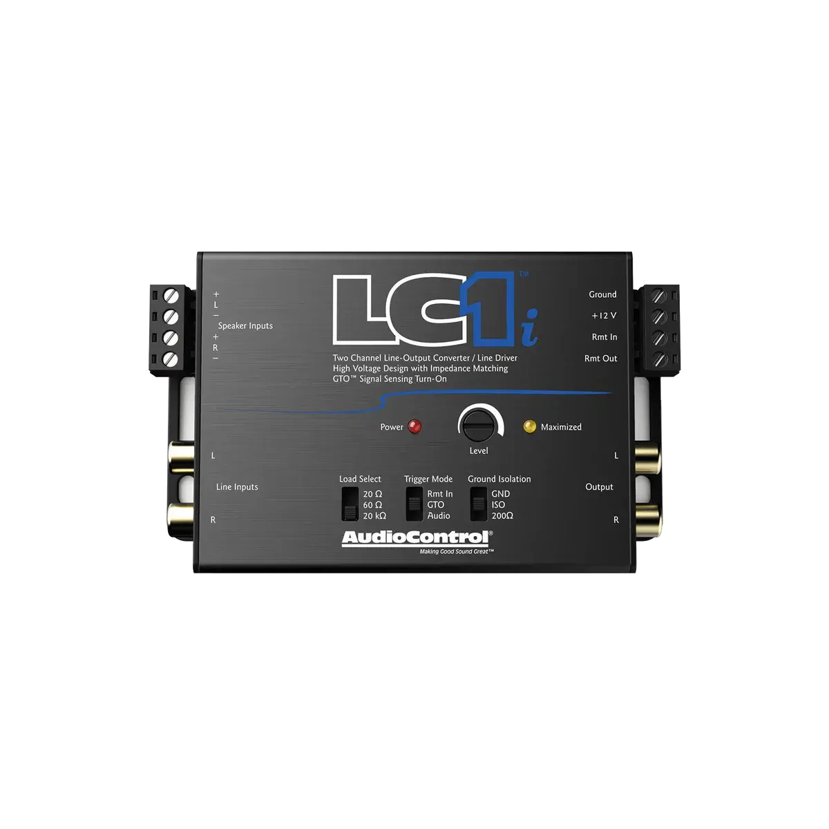 AudioControl LC1i 2-Channel Line Output Converter & Line Driver