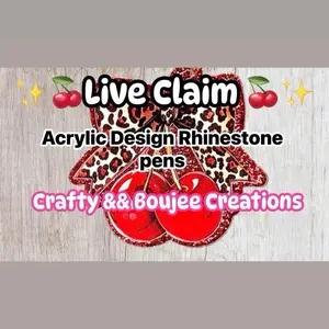 {Live claim} Design Rhinestone Pen