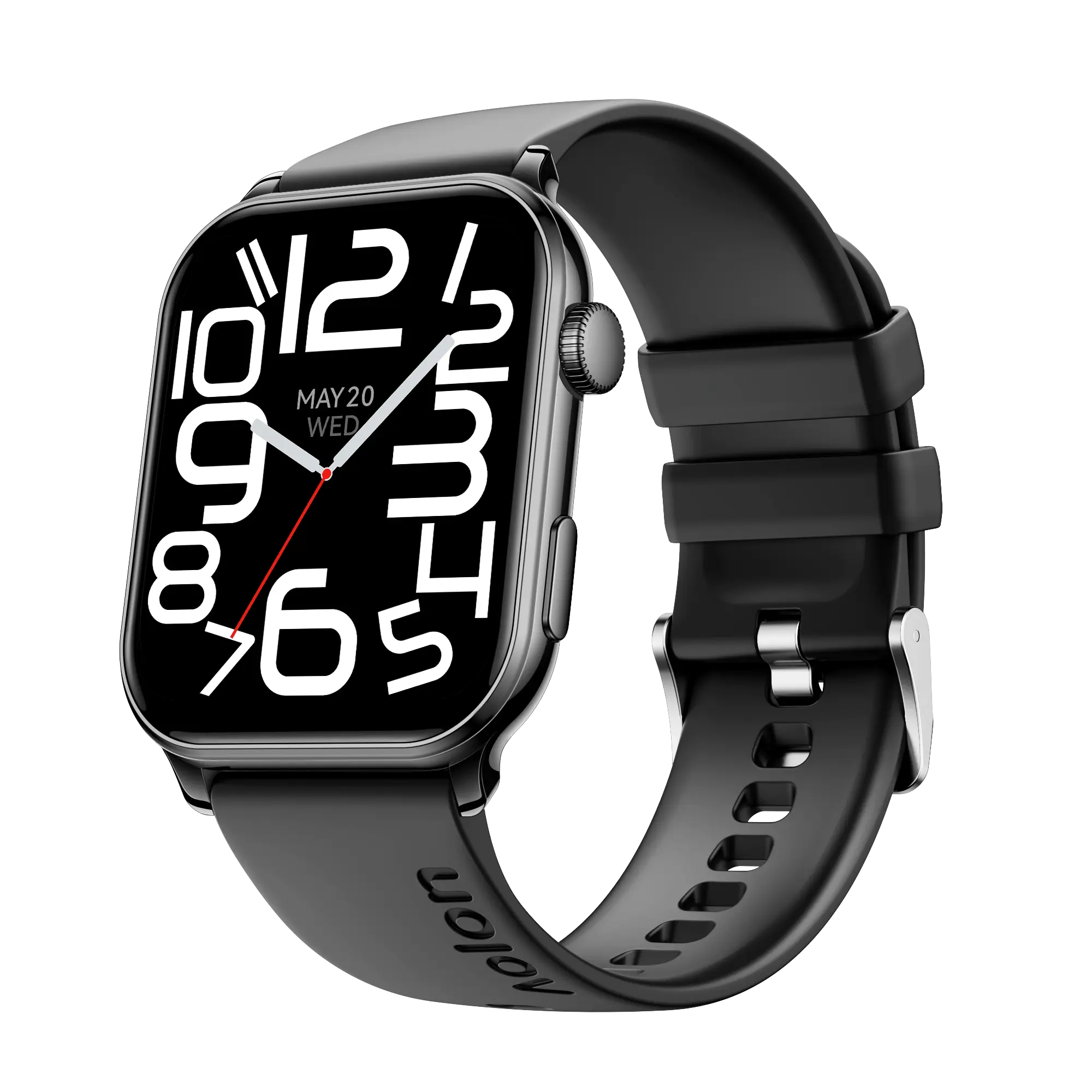Black:Silicon Strap(Black)+Metal Strap(Black)