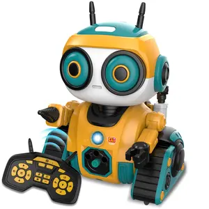 Intelligent robot, with remote control and gesture-sensing interaction mode, featuring multiple interaction modes and voice control function. It can sing, dance, perform and other modes. Suitable as a gift for both girls and boys.