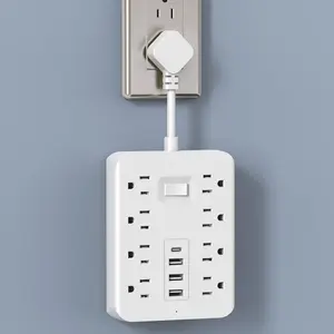 Featuring Surge Protectors with USB/USB-C Charging Ports Multi Outlet Extensions Wall Chargers and a Compact White Travel Strip Essential for Home Office and On The Go Power Needs