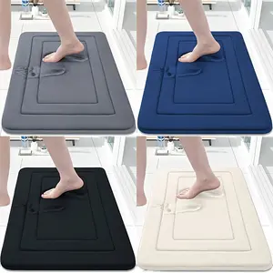 This Bathroom Mat Features a Geometric Design That Is Gentle on The Skin, Providing a Non-Slip Surface For. It Is Machine Washable And Ideal for Use in Shower Areas, Bathroom Entrances, Bedrooms, And As a Decorative Element in Any Room,summervibes