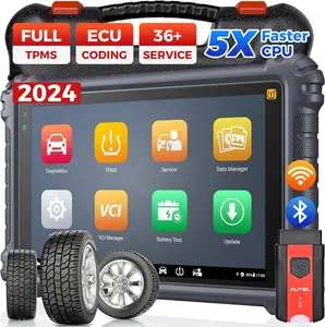 Autel MaxiCOM MK906 Pro-TS Car Diagnostic Scan Tool CAN FD/DoIP, ECU Coding, Full TPMS, Bidirectional Control, 36+ Service, Full Diagnose, WiFi Print, Auto Scan 2.0 Updated of MS906 Pro-TS MS906TS