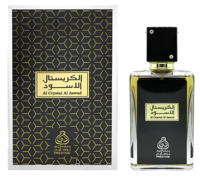 Adyan Al Crystal Al Aswad Eau De Parfum Spray 3.4 oz 100 ml Unisex