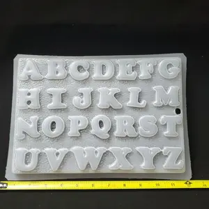 Abc Letterd Plastic Mold for Gelatina