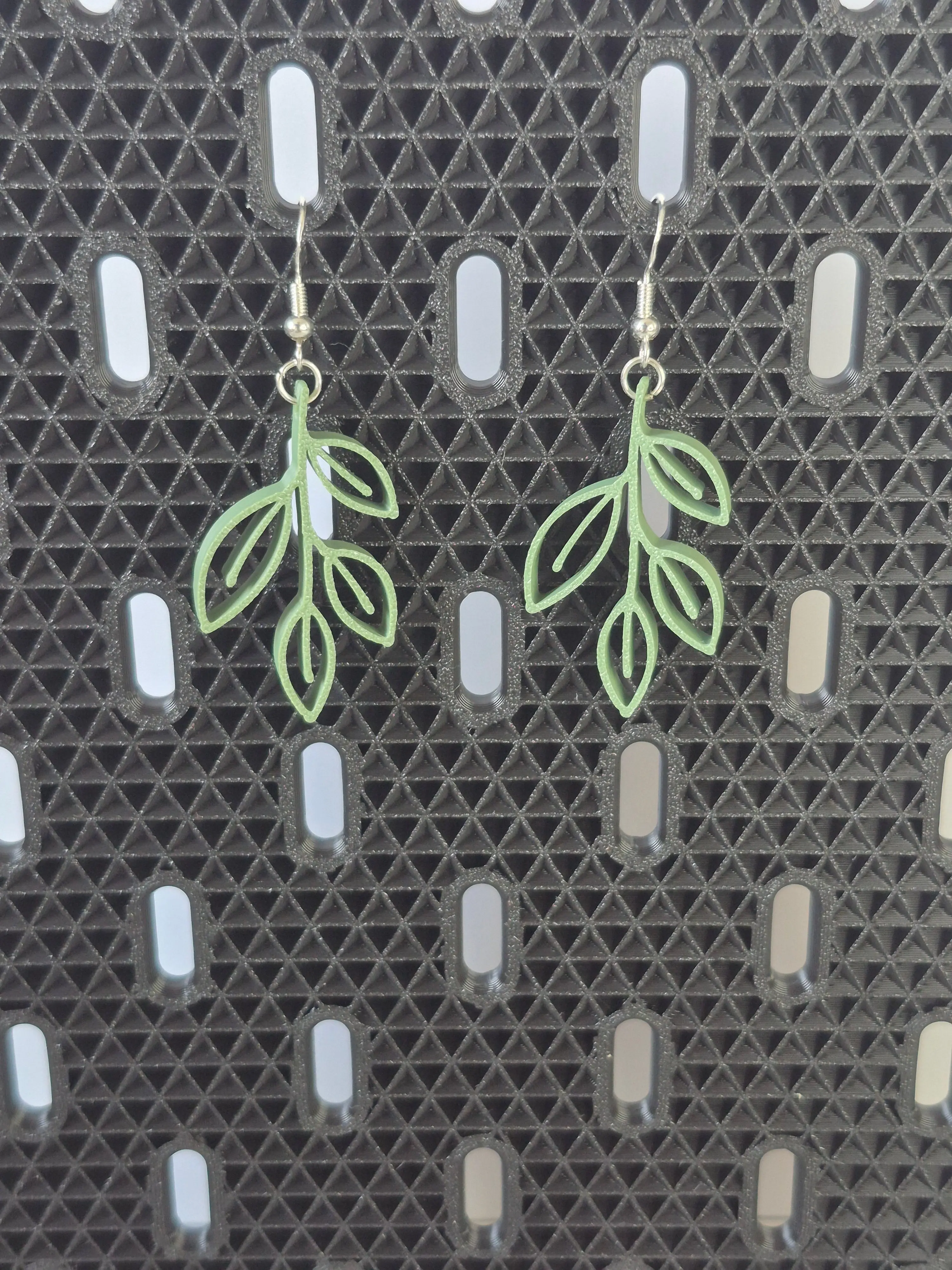 Eucalyptus Leaf Earrings