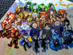 Twisted Wonderland: Mini Aquarium Acrylic Keychains