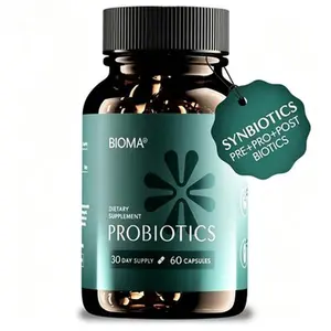 Bioma New Formula Probiotics 3-in-1 Gut Digestive Health Prebiotics Postbiotics Dietary Supplement Healthcare Fitness Vitamin