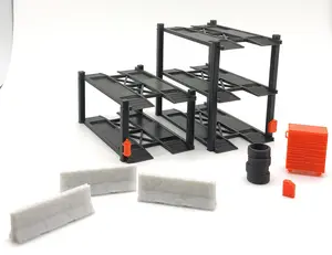1:64 Scale 3-Tier and Standard Car Lift Diorama Set – PopWick Garage Line Accessories