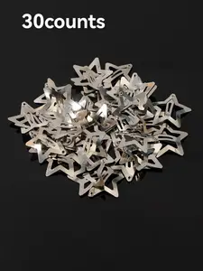 Women Star Hair Clips Set, Street Style Y2K Design, Random Pattern, Suitable for Daily Casual, All Seasons Wear