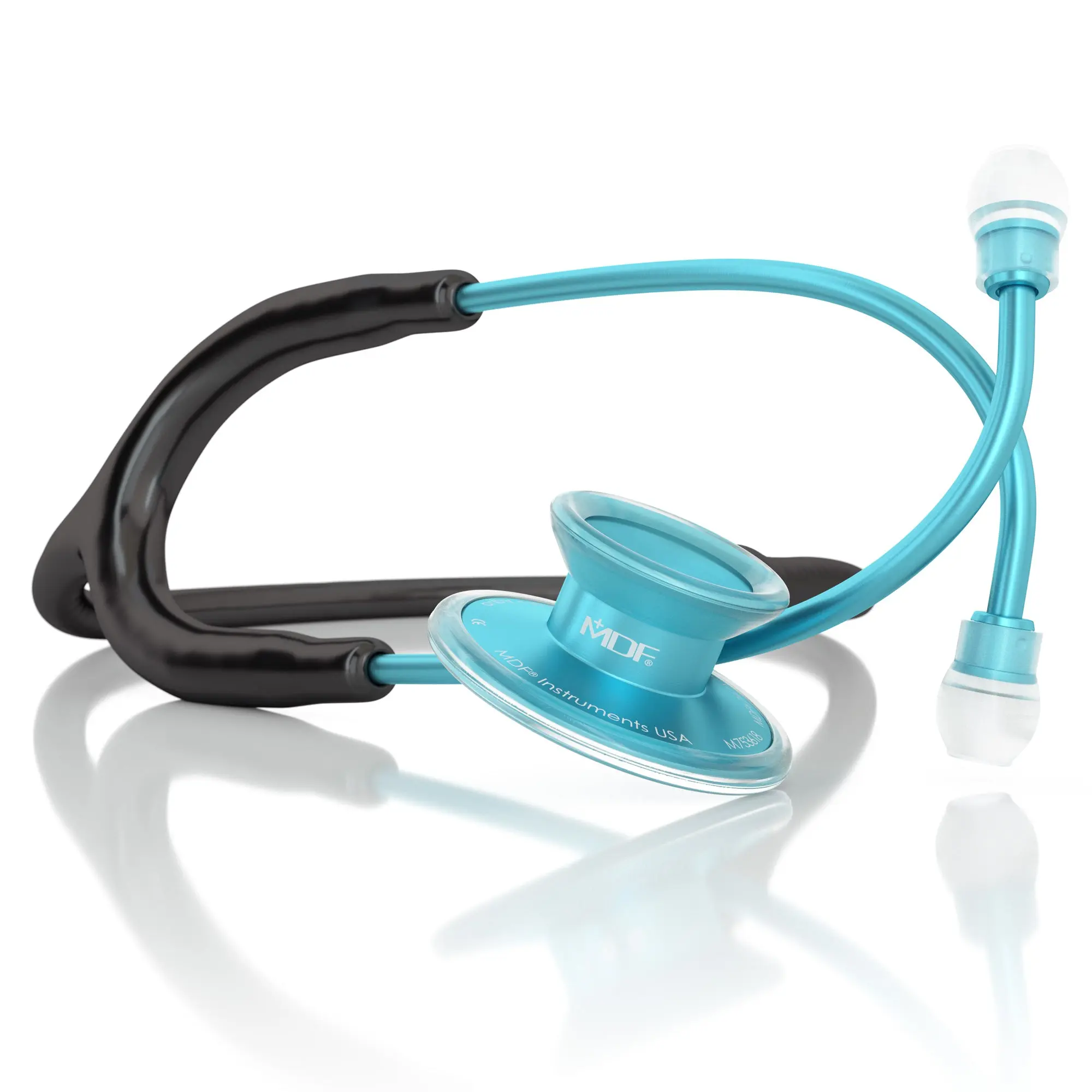 Acoustica® Stethoscope - Black/Aqua Acoustica® Stethoscope - Black/Aqua