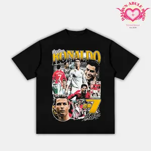 Adult and Youth Cristiano Ronaldo "7" Graphic T-Shirt, summer tee, vintage y2k, graphic tees, mens clothing, youth boys clothing, kids clothing, streetwear, gift for fan