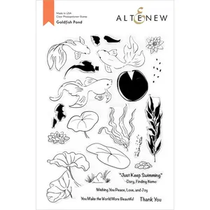 Goldfish Pond Stamp Set