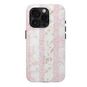 BLUSHING FLORALS iPhone Case, wildfloral phone case, compatible with iPhone 17, 16, 15, 14, 13, 12, 11, X, and Samsung S25,S24,S23,S22 models. gift for her, mom gifts