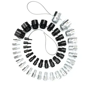 45 Male Female Nut and Bolt Thread Checker Standard & Metric Thread Gauges Bolt Size Identifier Gauge