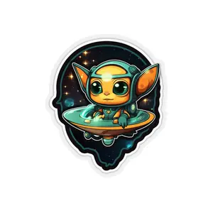 Cute Alien Sticker