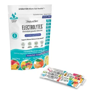 NaturalSlim Electrolytes™ Variety Pack Gut Health Supplement Dietary Probiotic Edible NaturalSlim Electrolytes™ Variety Pack Gut Health Supplement Dietary Probiotic Edible
