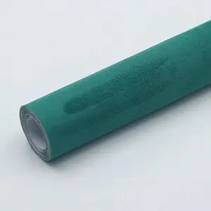Microfiber Artificial Fabric Roll for Car Interior Wrapping, Self-Adhesive Seat & Center Console Cover, 0.3x1.4m, Durable