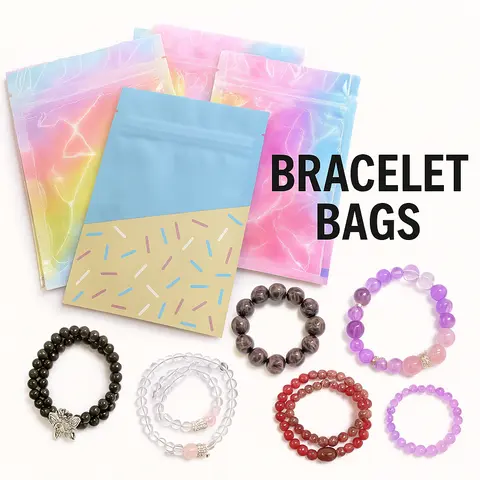 Nanilo Bracelet Bags -  Crystal, Bodhi & Glass Bracelets[Ships from US]