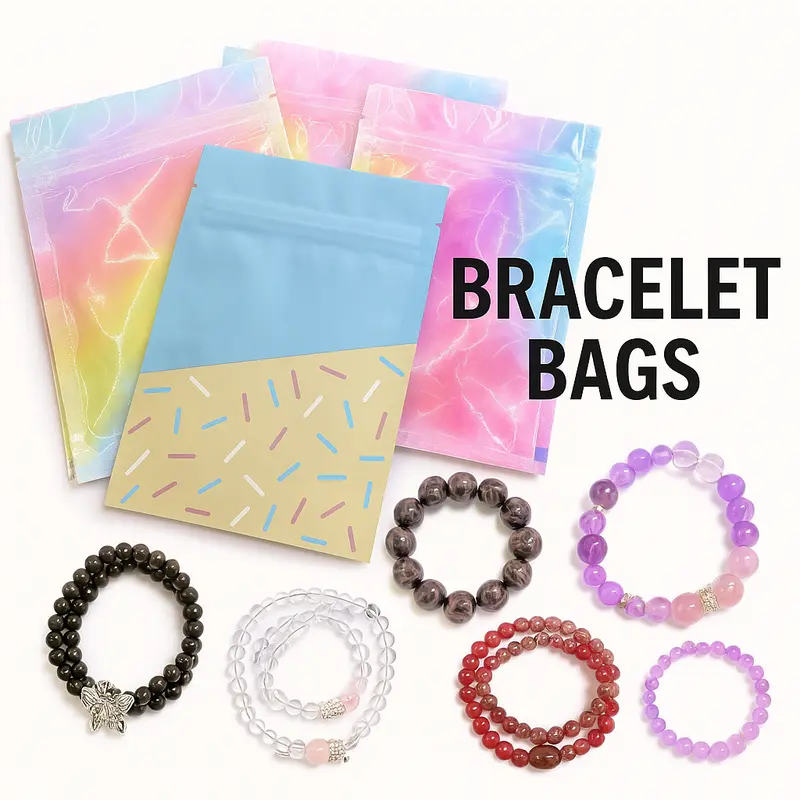 Nanilo Bracelet Bags -  Crystal, Bodhi & Glass Bracelets[Ships from US]