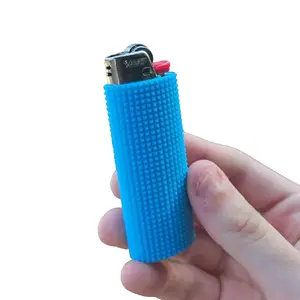 Spiky fidget Lighter Case - anxiety reducing - easy to carry - 3D printed pla plastic - hand modeled by me - high quality - United States made
