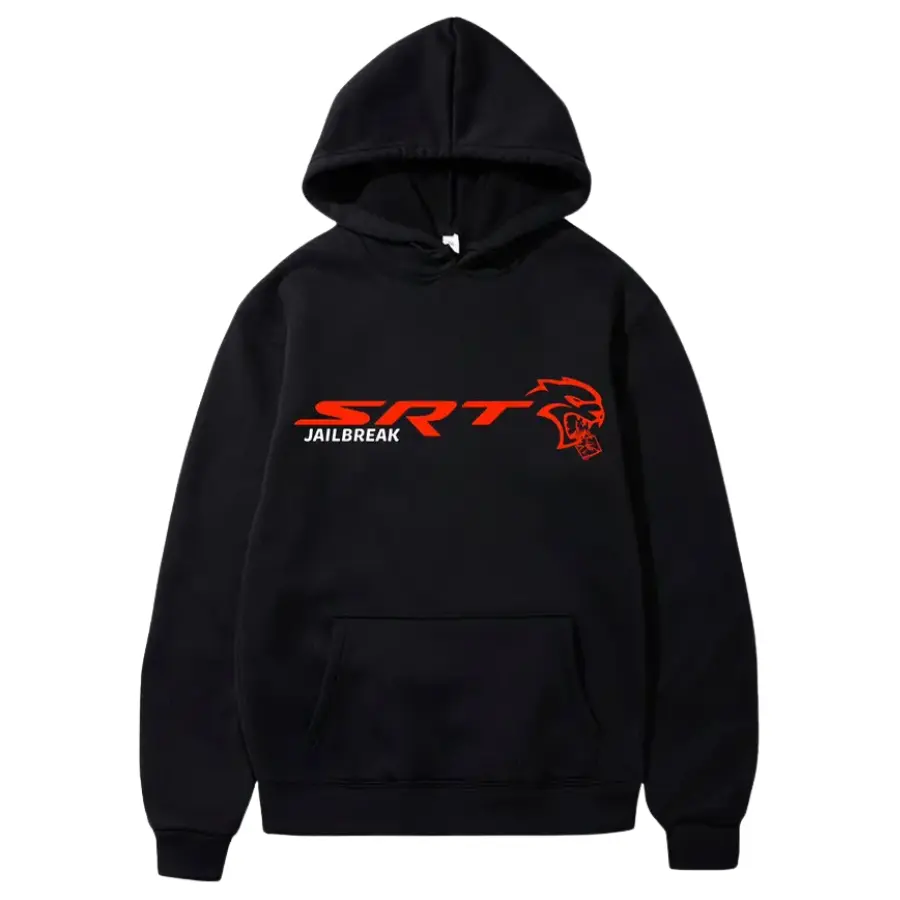 SRT JAILBREAK Hoodie, Men's Pullover Tops, Comfortable and Stylish, Menswear, Soft Cotton, Gift For Fans