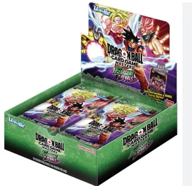 B29 Fearsome Rivals Dragon Ball Masters Booster Box - English
