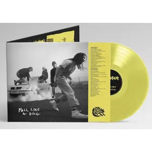 The Scratch - Pull Like A Dog  [VINYL RECORD - LP] Clear Vinyl, Gatefold LP Jacket, 140 Gram Vinyl, Yellow