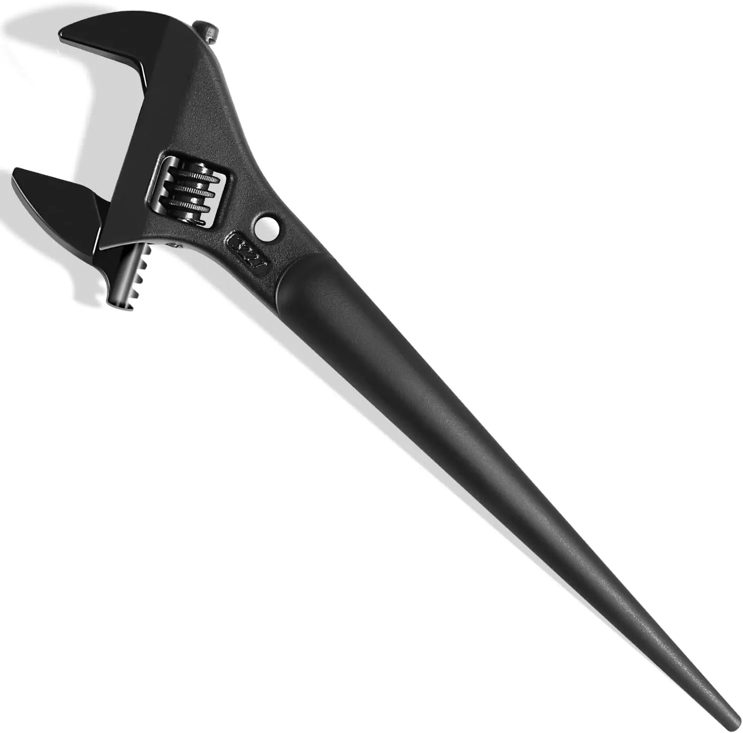 3227 Extra Wide Adjustable Wrench, Spud Wrench with Tether Hole for Up to 1-7/16-Inch Nuts and Bolts, 10 Inch