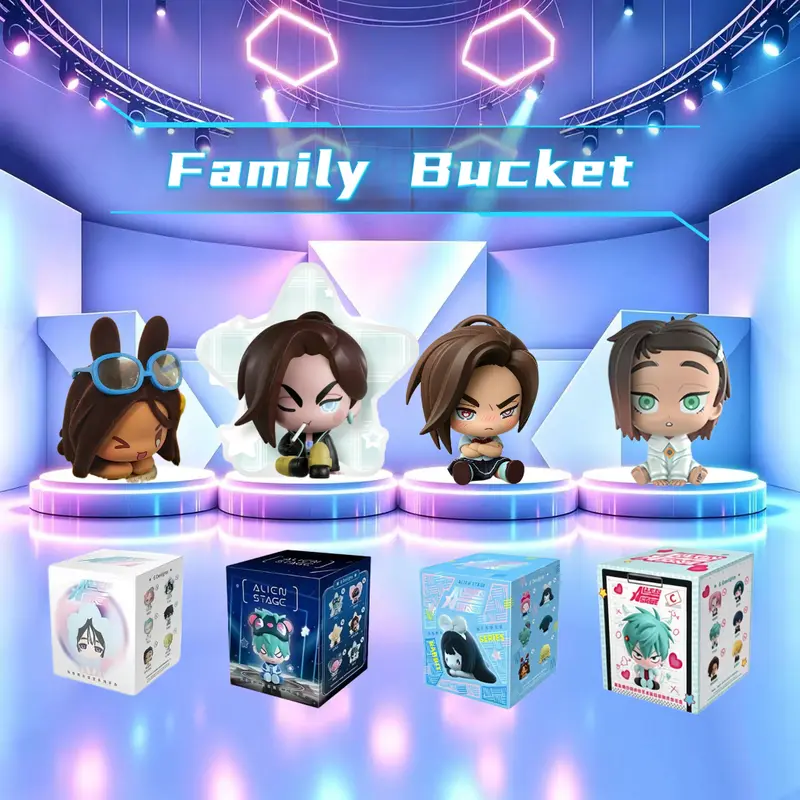 Alien Stage Characters Blind Box Bundle - 3 Designated Boxes from
