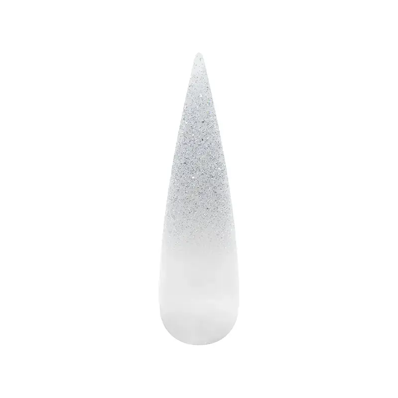 Air Ombre Spray Powder Nails -Metallic Silver Colors - AO060