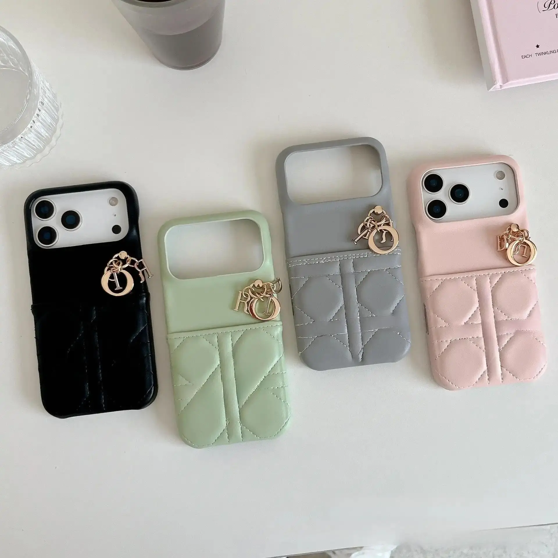 Hard case for iPhone 17 Pro Max - Fashionable solid color phone accessory, finely stitched, trendy protective case