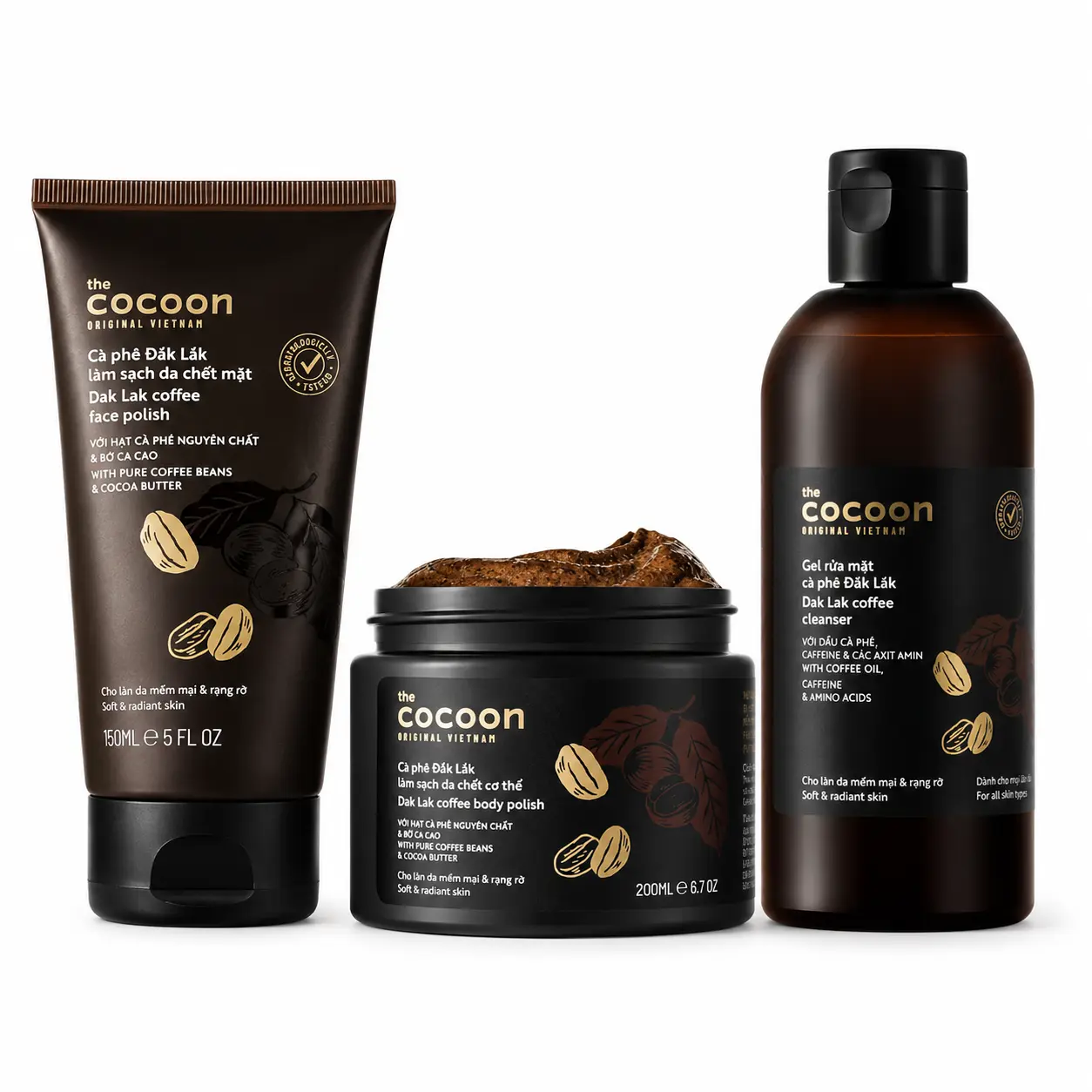 Cocoon Coffee Lover Ultimate Glow Kit