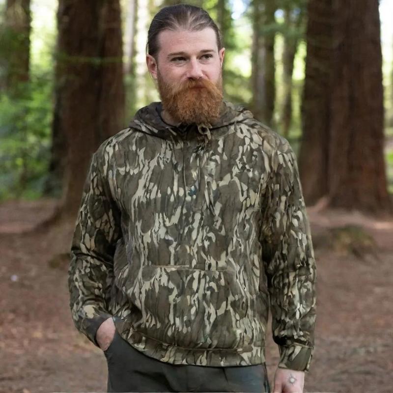 Nomad Men's Axe Camo Hoodie, Performance Hunting Sweatshirt