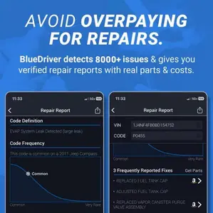 BlueDriver Pro Next-Gen OBD2 Scanner Bluetooth Car Code Reader, Diagnostic Scan Tool for iPhone and Android, No Subscription