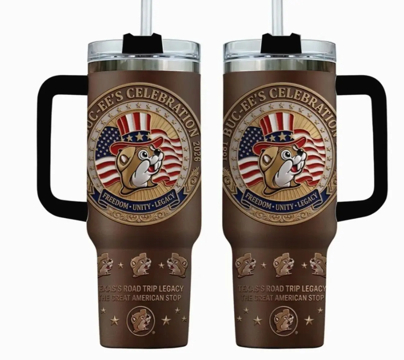 Buc-ee’s 1881-2026 Anniversary Celebration Collector’s Series Tumbler, No box