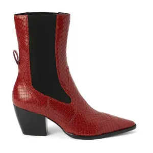 Matisse Leather Pull On Boot- Keith