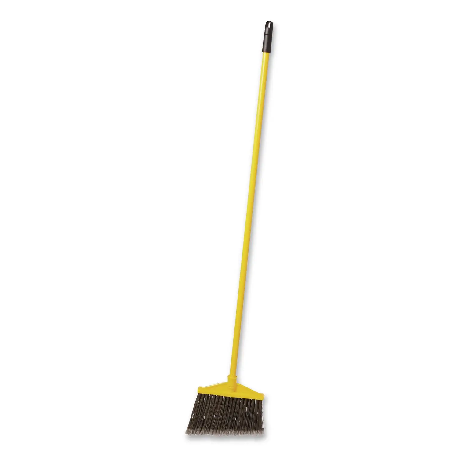7920014588208 Angled Large Broom 46.78" Length Gray/Yellow FG637500GRAY