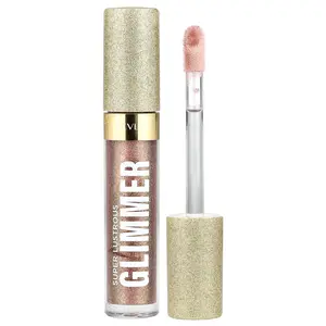 Revlon Super Lustrous Glimmer™ Gloss, 004 Happy Hour, 0.13 fl oz (3.8 ml)