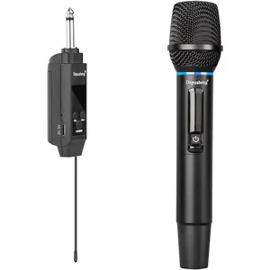 Wireless Handheld Microphone System – Rechargeable Live Vocal Mic