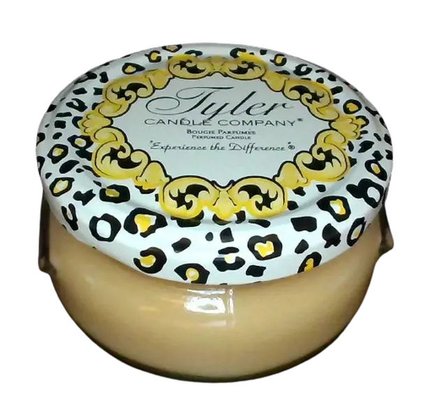 Tyler Candle Company Cinnabuns Scented 1-Wick Paraffin Wax Candle - 3.4oz Jar with Fragrance, Includes Tyler Matches, Ideal Gift for Room Decor, Home Supplies