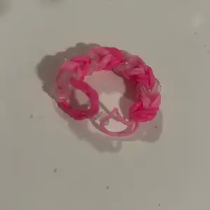 Loomed Bracelet with 3 Colors: Clear/Black, Perfect for Men and Women. Choose 2 colors