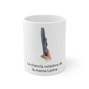 Taza de chancla de mama Latina