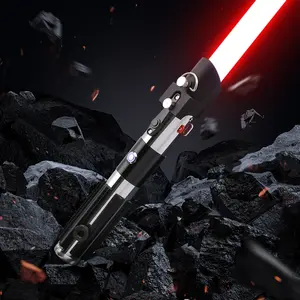 DV-SE Lightsaber Dueling Light Saber with 12 RGB Colors 16 Sound Fonts & Motion Control Force FX Premium Metal Handle Replaceable Blade for Adults Kids 10-12 Years lightsaber